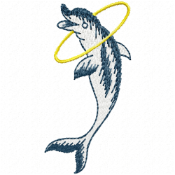 Fishes Embroidery Design 5 Fishes Embroidery Design 5